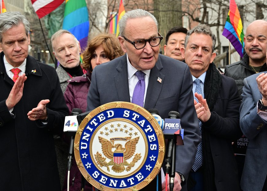Schumer introduces bill to make Rainbow Flag permanent part of Stonewall National Monument