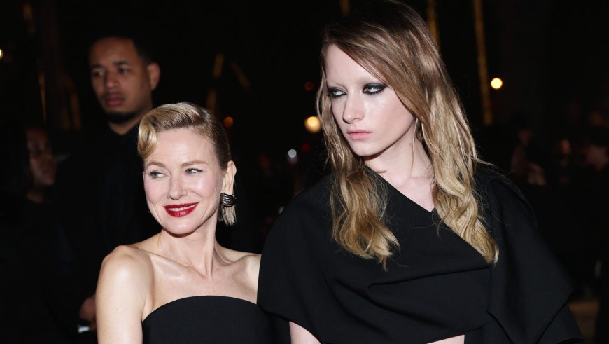 Naomi Watts and Daughter Kai Schreiber Turn Heads at Balenciaga’s Paris Fashion Week Show