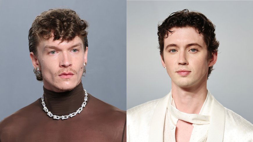 Connor Storrie and Troye Sivan Leaving the Oscars at the Same Time Has the Gays Living