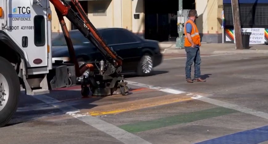Dallas Removes Rainbow Crosswalks On Gov’s Order