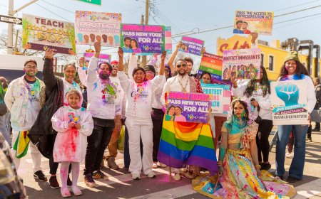 Caribbean Equality Project marches for immigrant justice at Phagwah Parade
