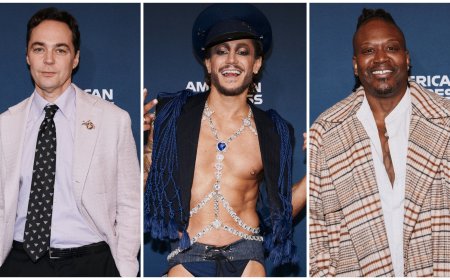 Jim Parsons, Frankie Grande, Tituss Burgess and more at the Broadway opening of Titaníque