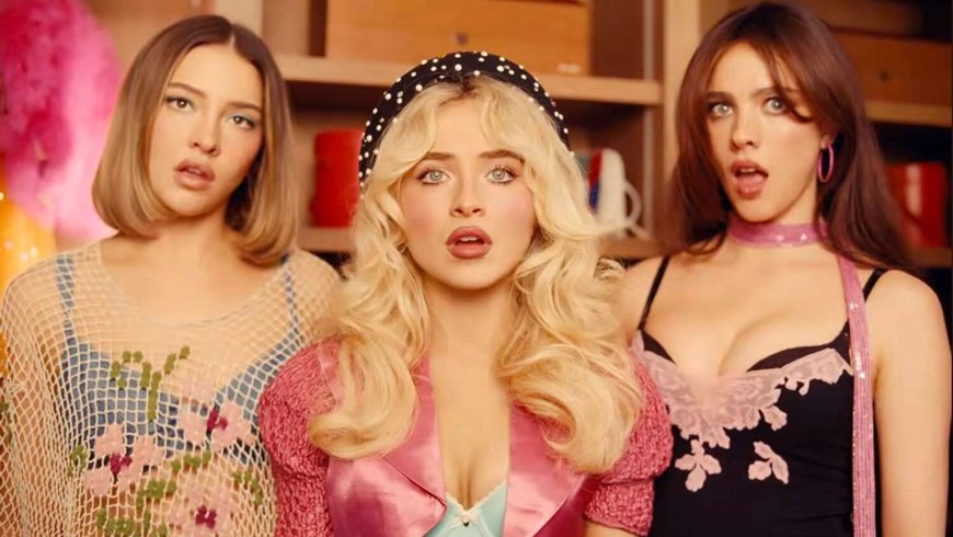 Sabrina Carpenter, Margaret Qualley and Madelyn Cline Break In and Clean Out in ‘House Tour’ Music Video