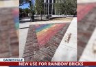 Gainesville Reinstalls Crosswalk Bricks At City Hall Plaza
