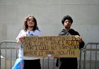 PHOTOS: Activists stand up for gender-affirming care at Washington Square Park