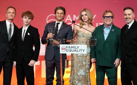 Neil Patrick Harris, Elton John, Pink and more come out for queer family gala