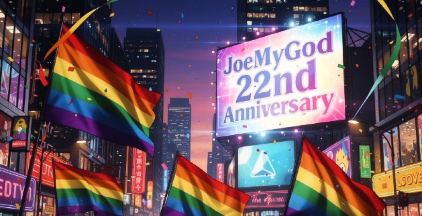 TODAY: The Twenty-Second Blogiversary Of JoeMyGod