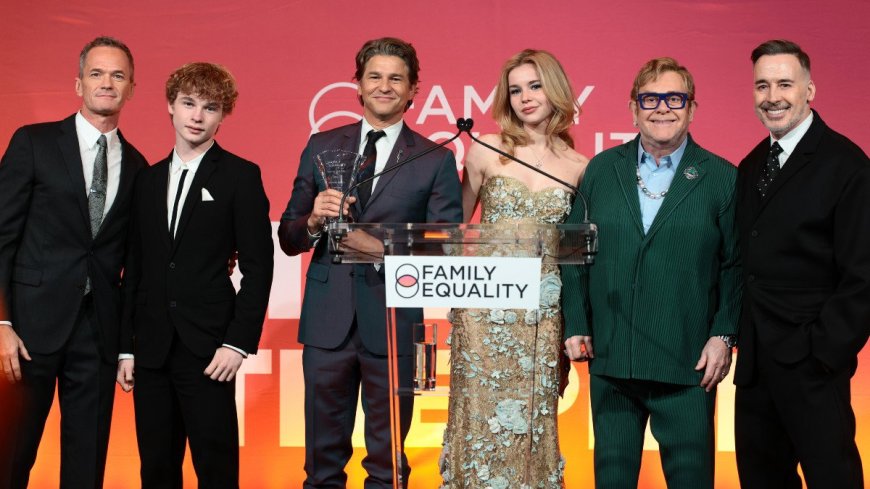 Neil Patrick Harris, Elton John, Pink and more come out for queer family gala