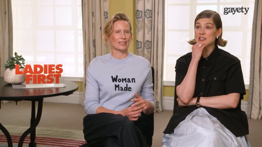 Rosamund Pike on Playing Empowering Women and Why LGBTQ+ Audiences Will Connect With ‘Ladies First’ (Exclusive)