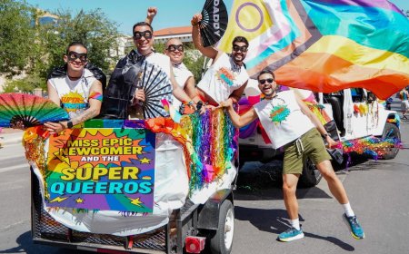 El Paso, Texas, unveils rainbow street decorations for Pride Month