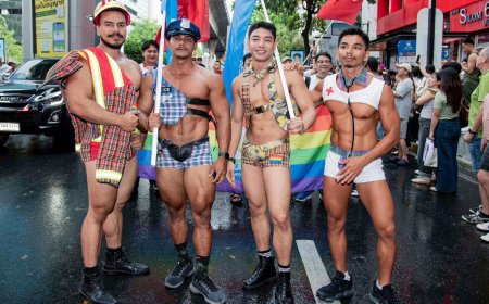 14 photos from the amazing Bangkok Pride in Thailand