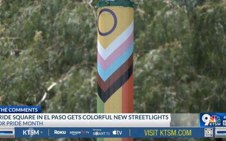 El Paso Replaces Rainbow Crosswalks With Streetlights