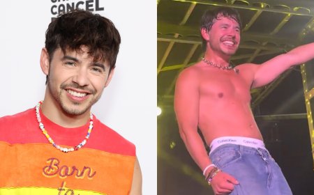 David Archuleta Has Fans Losing It Over Shirtless ‘Crush’ Performance: ‘Happy Pride’
