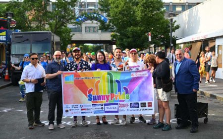 Photos | Thousands take part in fifth annual SunnyPride rally and march