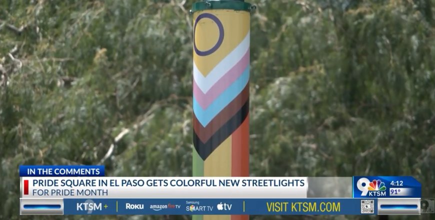 El Paso Replaces Rainbow Crosswalks With Streetlights