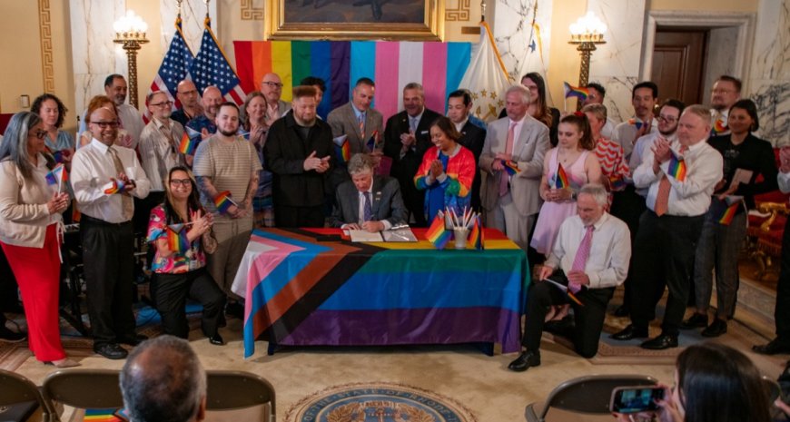 Rhode Island Gov Issues Pride Month Proclamation