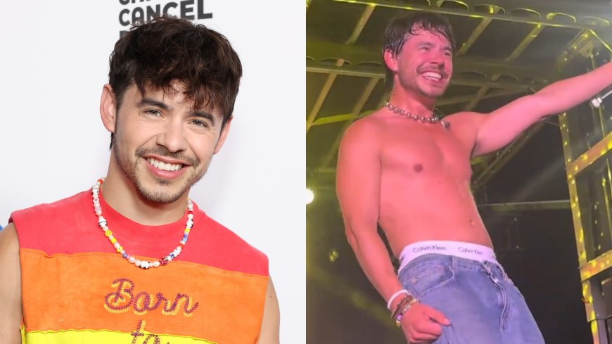 David Archuleta Has Fans Losing It Over Shirtless ‘Crush’ Performance: ‘Happy Pride’
