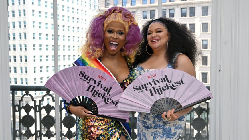 Michelle Buteau Surprises NYC Pride Grand Marshal Peppermint Ahead of ‘Survival of the Thickest’ Final Season