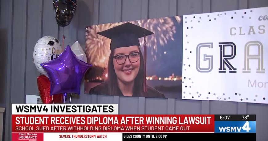 Tennessee Christian School To Pay Student $10,000 After Barring Her From Graduation For Coming Out