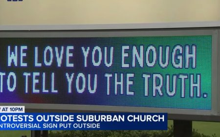 IL Church’s Anti-Pride Message Draws Protests [VIDEO]