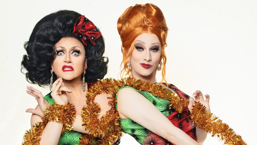 Jinkx Monsoon and BenDeLaCreme Announce 2026 Holiday Tour and New Christmas Book