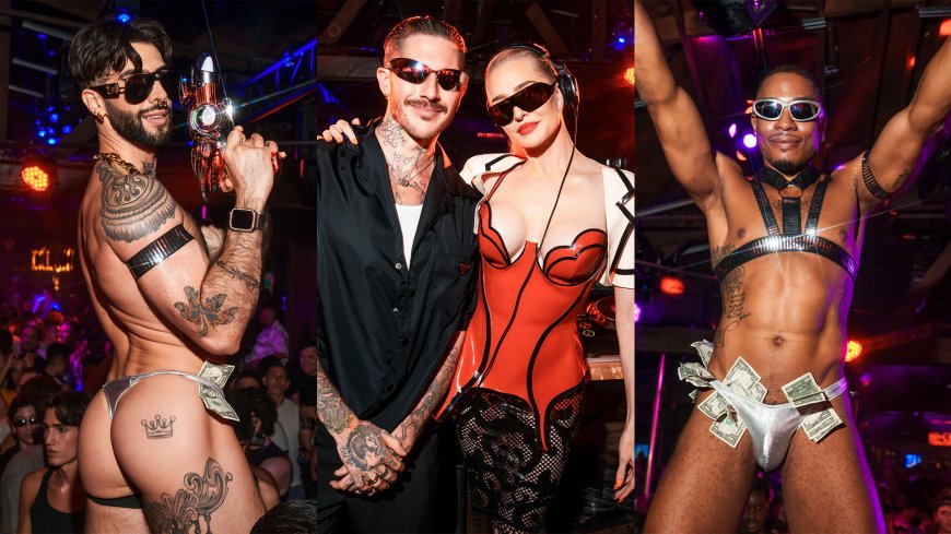 Inside Oly Innes’ Star-Studded Birthday Bash at The Abbey With Erika Jayne on the Decks
