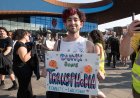 At Barcalys Center, Liberty-Fever matchup features protests over trans athletes