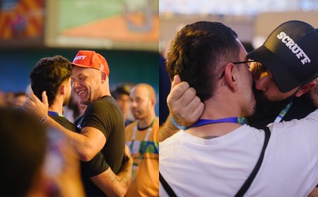 Gay Men Staged a Powerful HIV Kiss-In at AIDS 2026, and the Message Was Impossible to Ignore