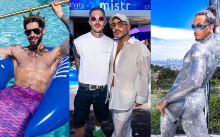 How EVITA and MISTR Took Over a Hollywood Hills Mansion for the Summer’s Wildest Pool Party