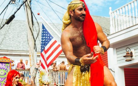 20+ photos from a fishy and fabulous Provincetown Carnival