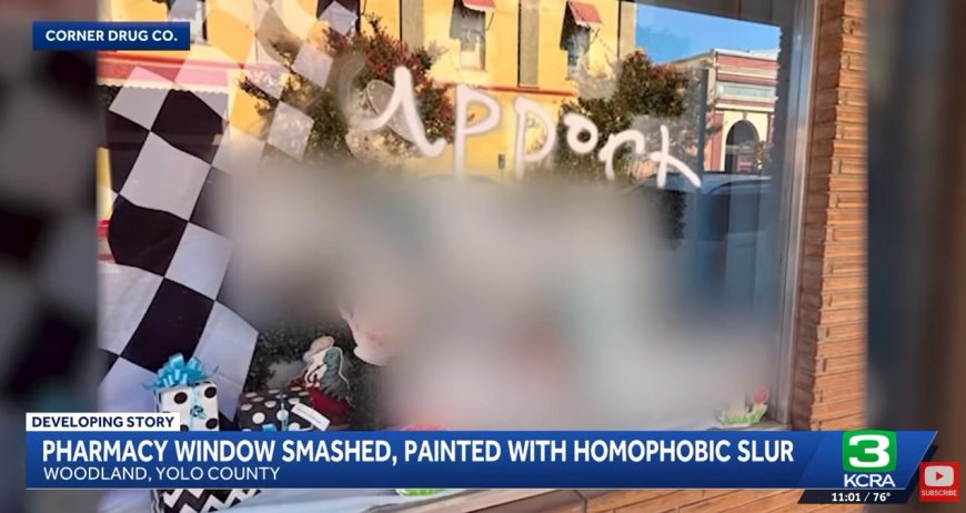 Pro-LGBTQ Pharmacy Vandalized With Slurs [VIDEO]