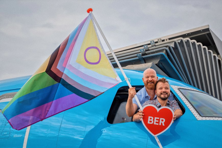 KLM Pride Flight Amsterdam to Berlin: Flying to CSD 2026 with an All-LGBTQ+ Crew