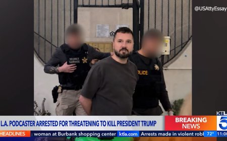 DOJ Charges Ex-Christian Reality Show Host Turned Gay Podcaster With Threats To Kill Trump And Cyberstalking