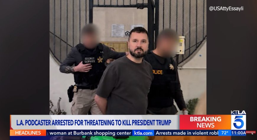 DOJ Charges Ex-Christian Reality Show Host Turned Gay Podcaster With Threats To Kill Trump And Cyberstalking