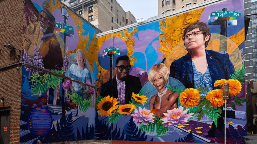 LGBTQ+ trailblazers honored in a beautiful new mural in this US city