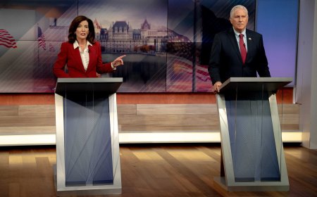 Hochul defends gender-neutral bathroom policies, Blakeman turns to transphobia in gubernatorial debate