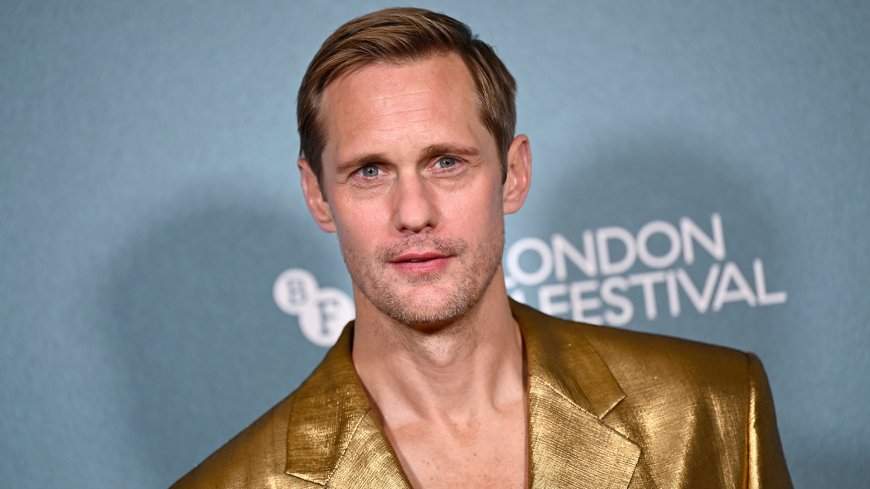 Alexander Skarsgård’s Funky Footwear Has People Talking at ‘Wicker’ Premiere