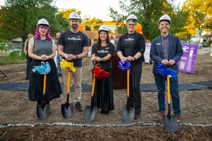 [PHOTOS] The future looks bright for LGBTQ+ youth in Texas at ground breaking for new Blue Bungalow
